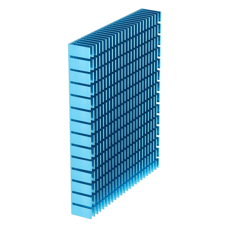 Eujgoov Aluminium Kühlkörper, 150x120x20mm Heatsink Kühlung Kühlerkühlung für CPU Leistungsverstärke