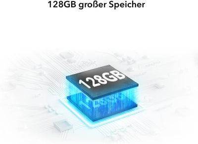 HONOR 50 Lite Smartphone, 6+128 GB Handy, 6,67-Zoll-FullView-Anzeige, 64-MP-Vierfachkamera, 66-W-Sup