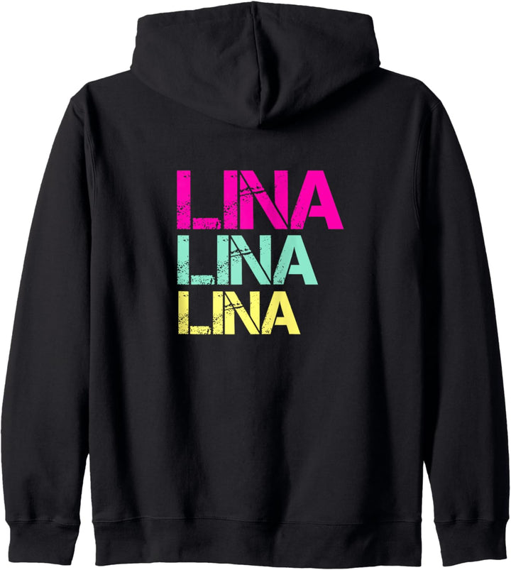 Lina Name Linas Vorname Geschenkideen Lienchen Sprüche Lina Kapuzenjacke