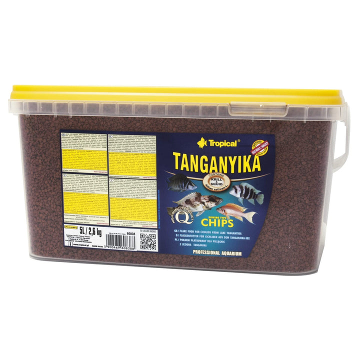 Tropical Tanganyika Chips - Zutatenreiche, sinkende Spezialfutter-Chips für grosse Tanganjikasee-Cic