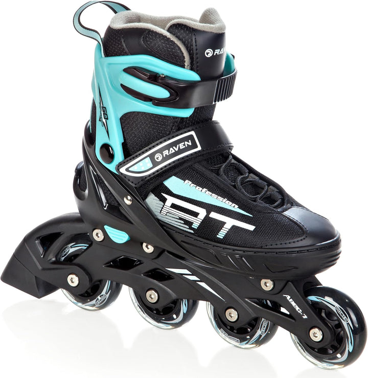 Inline Skates Inliner Raven Profession Black/Mint 35-39(23cm-25,5cm), Black/Mint 35-39(23cm-25,5cm)
