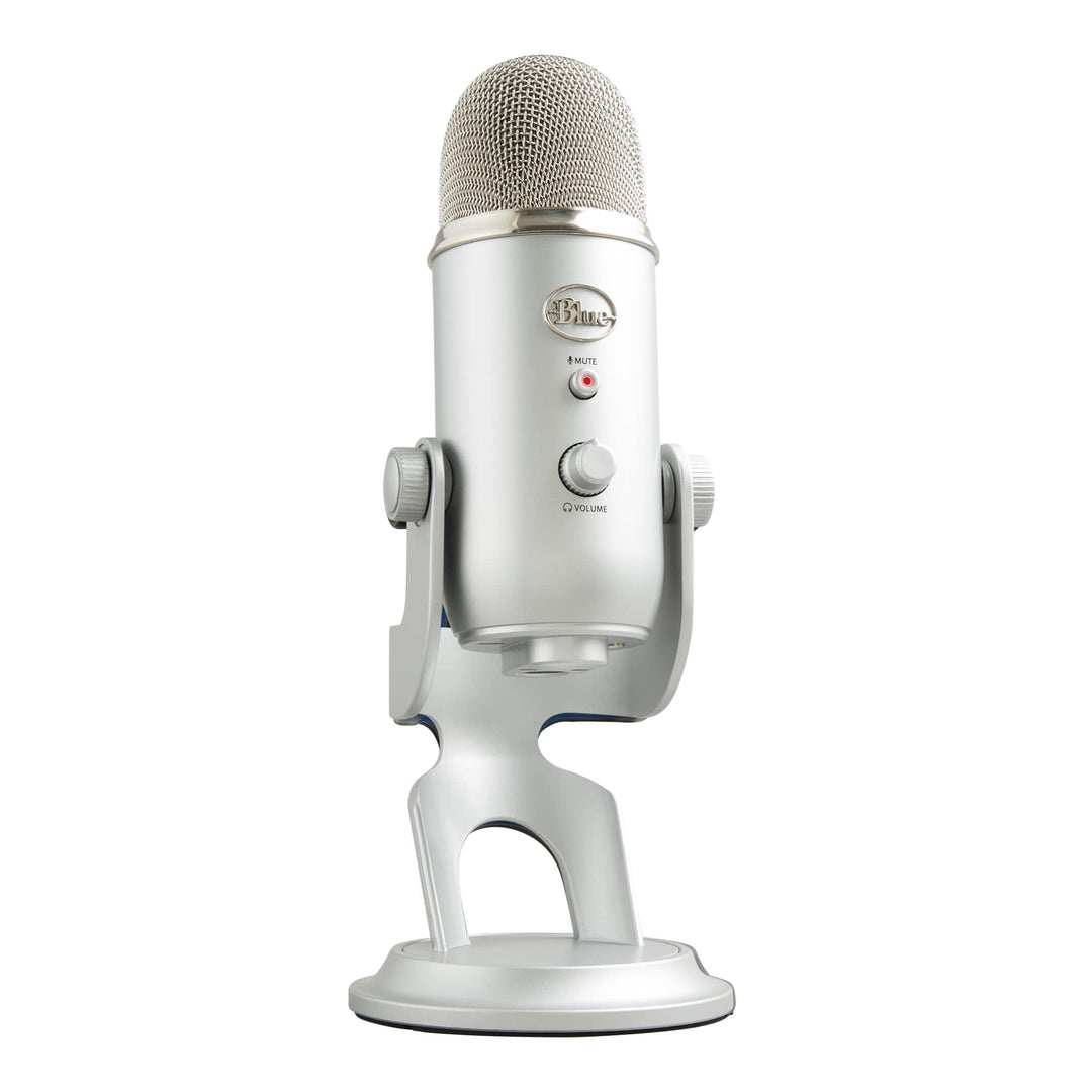 Blue Microphones Yeti Professionelles USB-Mikrofon für Aufnahmen, Streaming, Podcasting, Broadcastin