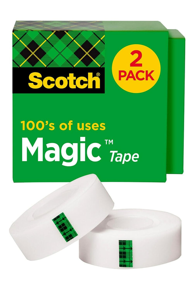 SCOTCH MAGIC TAPE 0.75X1000, Size: 6X2 ROLL by Scotch