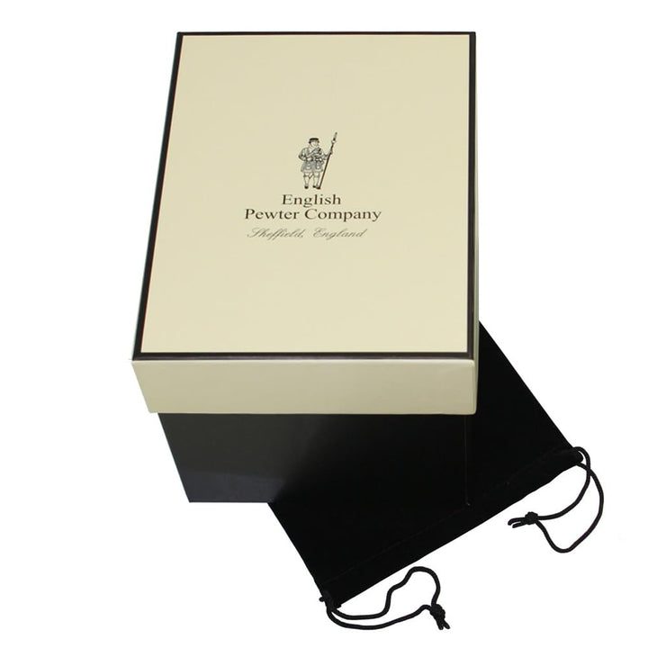 English Pewter Company Personalisiertes Ginglas mit Ihrer Wahl der Initialen (S) - einzigartiges Ges