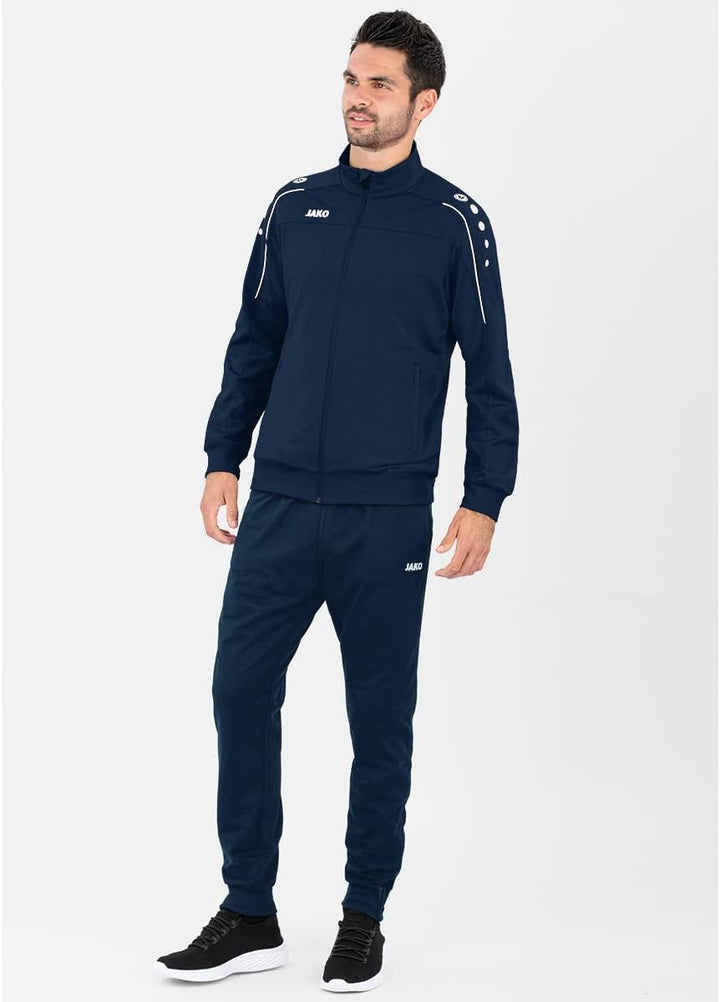 Jako Trainingshose, Polyesterhose Classico, Jogginghose Herren mit elastischem Bund & Seitentaschen,
