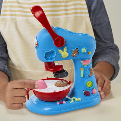 Play-Doh Kitchen Creations Küchenmaschine und Plätzchen-Party Spielset für Kinder ab 3 Jahren mit 15