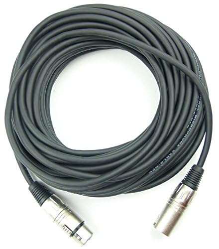 Adam Hall Cables 2 Stück K3MMF1500 Mikrofonkabel XLR female auf XLR male DMX Audio Kabel 3 pol polig