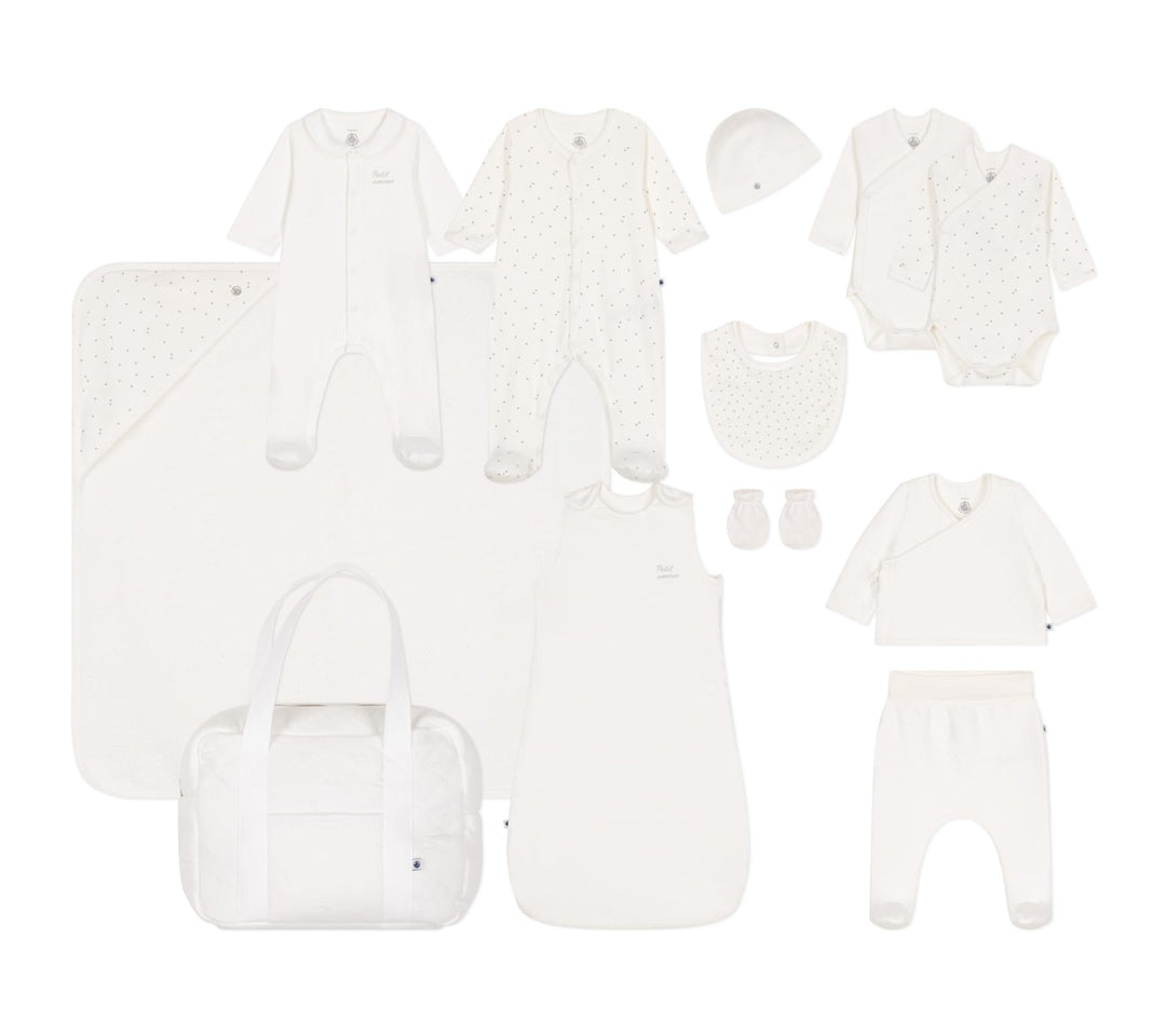 Petit Bateau Unisex Baby A0cpe Umstandskoffer (12er Pack) 3 Monate Variante 1, 3 Monate Variante 1