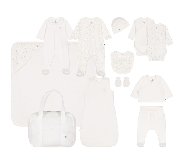 Petit Bateau Unisex Baby A0cpe Umstandskoffer (12er Pack) 3 Monate Variante 1, 3 Monate Variante 1