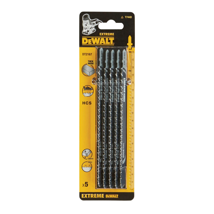 Dewalt HCS Stichsägeblatt DT2167 (180mm Gesamtlänge, 155mm Arbeitslänge, max. Schnitttiefe: 120mm, f