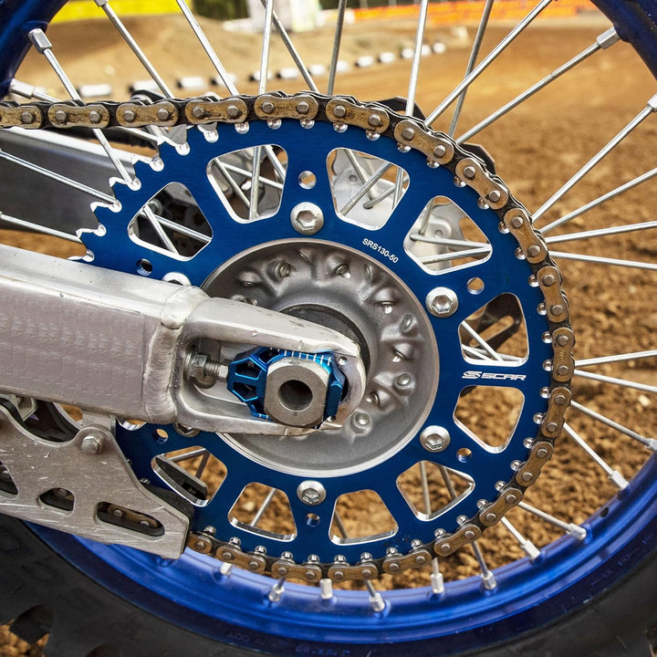 SCAR Aluminium Kettenrad kompatibel mit KTM SX/SXF/EXC/EXCF 125 150 250 300 350 450 500 93-23 HUSQVA