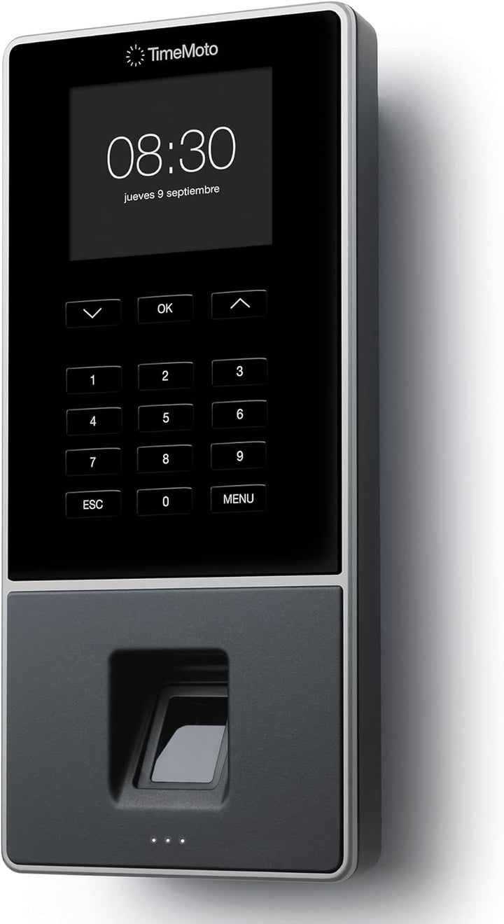 TimeMoto TM-626 - Zeiterfassungssystem mit Fingerabdruck- und RFID-Leser für bis zu 200 Benutzer - I