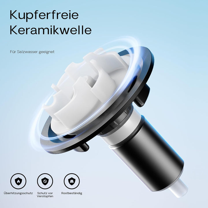 SunSun CTP-7000 SuperECO Teichpumpe Filterpumpe 7000l/h 50W