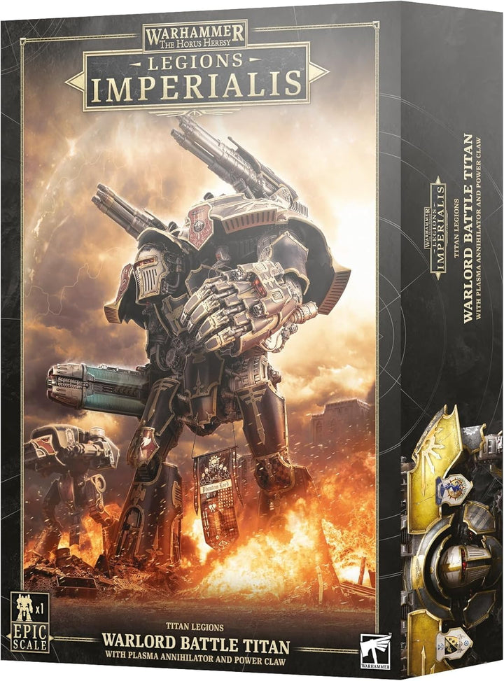Games Workshop - Warhammer - Legions Imperalis: Kriegsherr Titan mit Plasmavernichter [EPISCHE SKALE