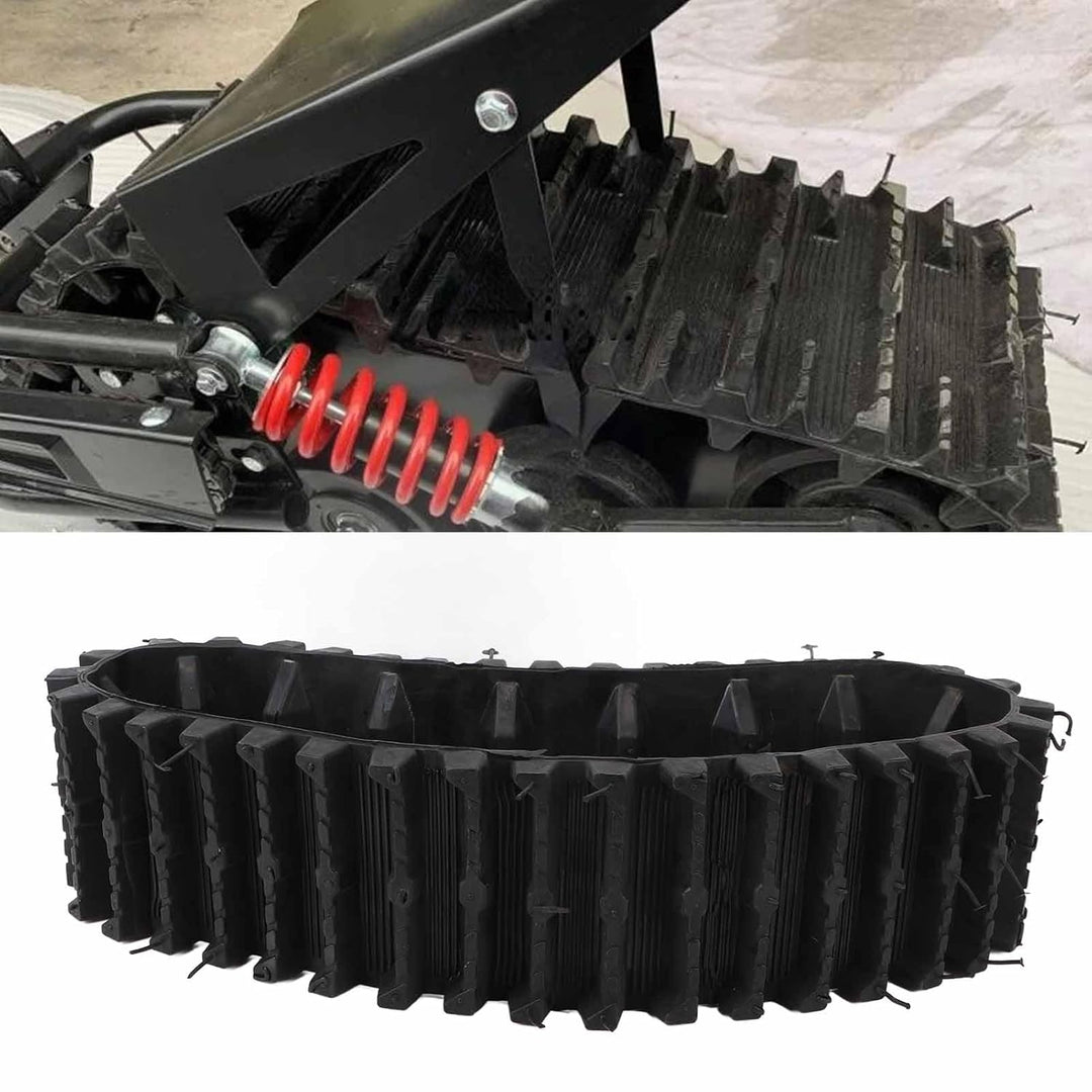 Gummiketten, Erhöhte Traktion, Rad-Reifenkette ATV, UTV, Elektrische Schneemobil-Schneefräse, Go-Kar