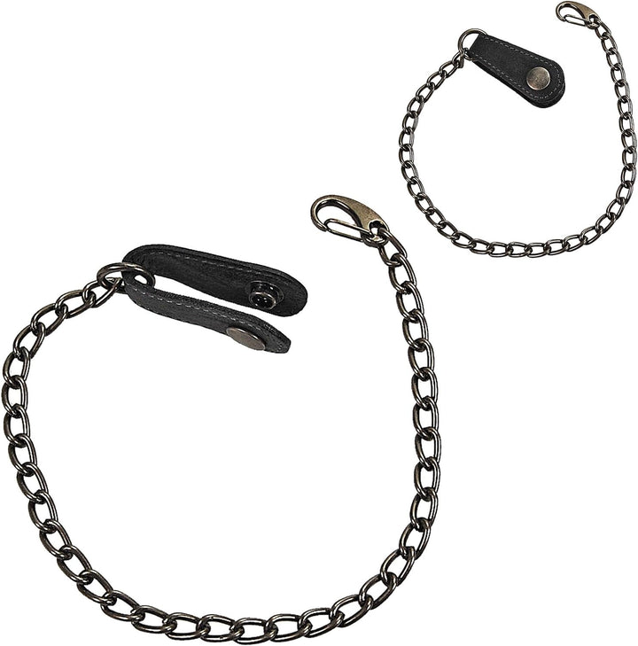Branco Biker Geldbörse Leder mit Kette Herren Geldbeutel Kettenbörse Bikerbörse Trucker GoBago