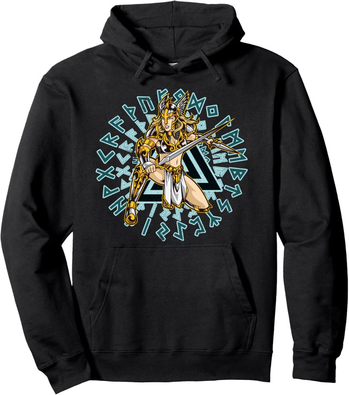 Walküre - Nordische Mythologie Auserwählte der Erschlagenen Pullover Hoodie