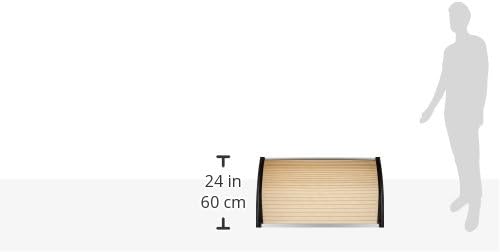 Blinky 96899-05 Vordach ABS Bronziert, Aveolar, 60 x 100 cm, Seitenständer aus ABS schwarz 60x100 cm