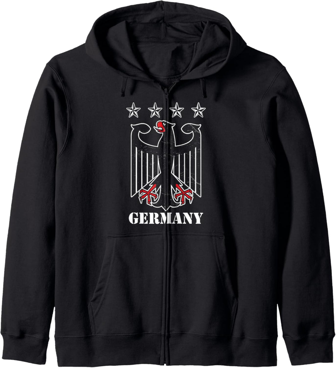 Deutsch Vogel Adler Deutschland Flagge Germany Geschenk Kapuzenjacke