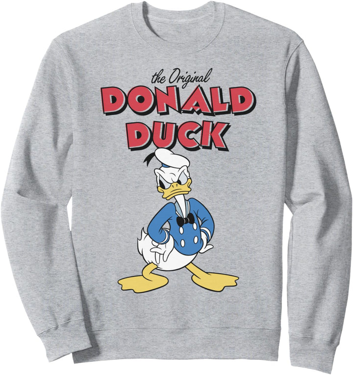 Disney Mickey And Friends Donald Duck Original Portrait Sweatshirt