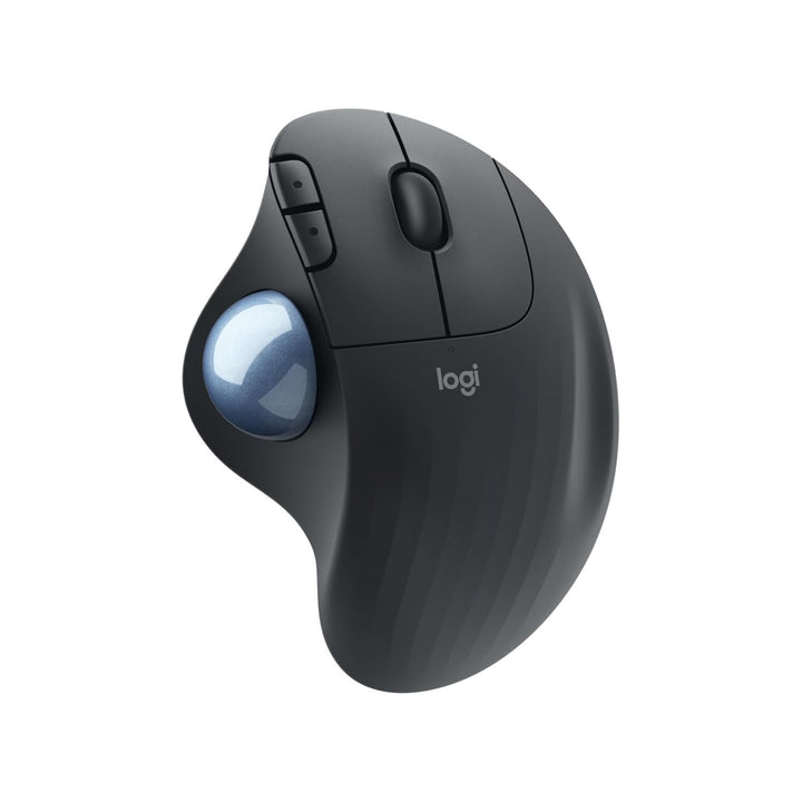 Logitech ERGO M575 Wireless Trackball Maus - Einfache Steuerung mit dem Daumen, flüssige Bewegungen,