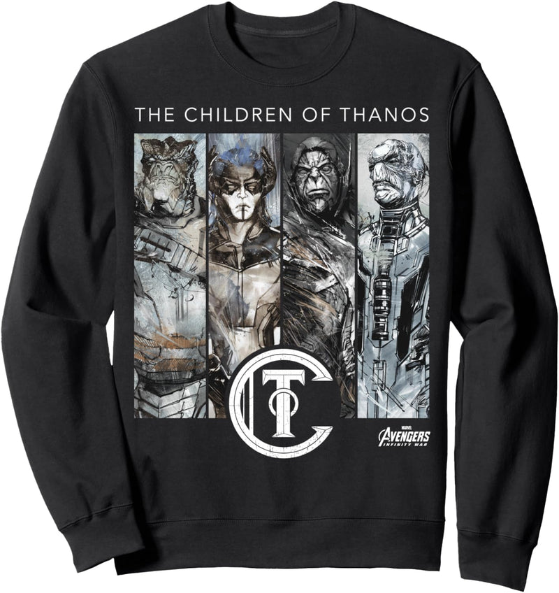 Marvel Avengers: Infinity War Children Of Thanos Portraits Sweatshirt