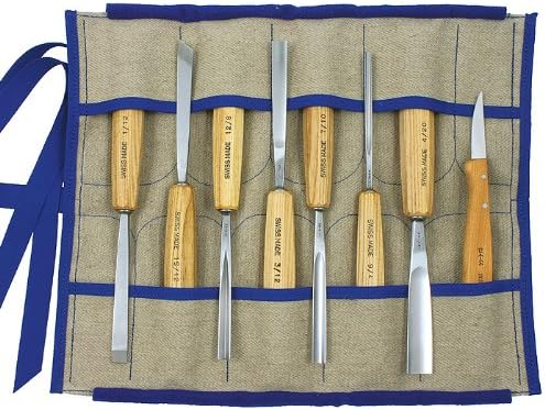 Pfeil® Bildhauereisen-Satz, Esche, 8-teilig