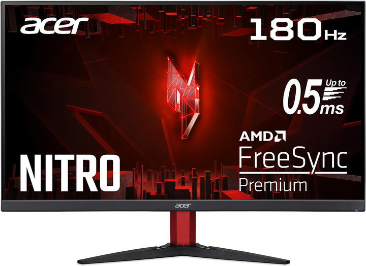 Acer Nitro KG272S3 Gaming Monitor 27 Zoll (69 cm Bildschirm) Full HD, 180Hz, bis zu 0.5ms (GTG), 2xH