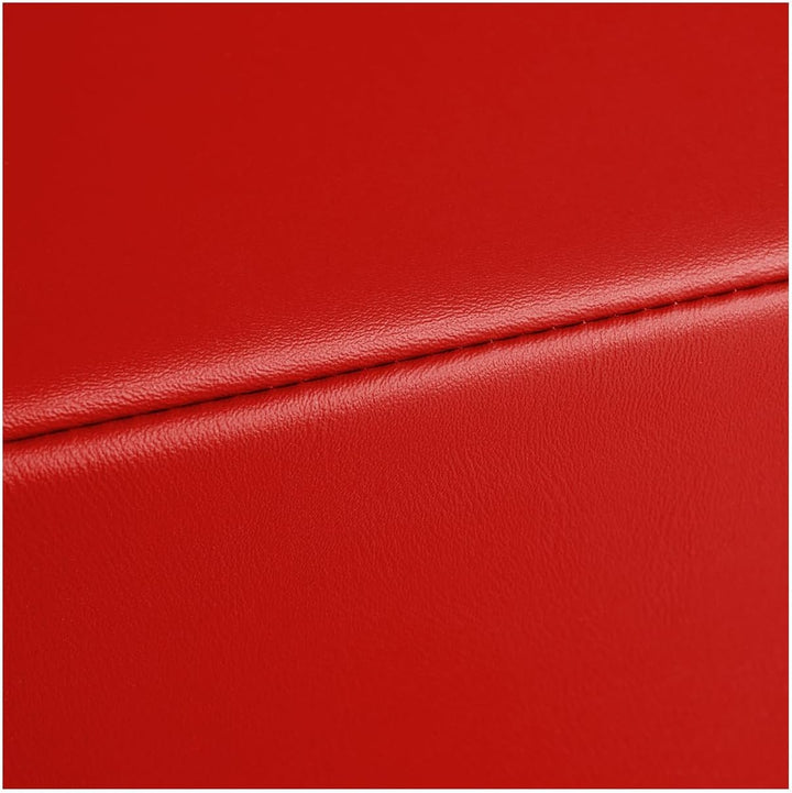 Sport-Tec Stufen-Lagerungskissen Stufenlagerungswürfel Lagerungswürfel 50x25x10 cm Rot, Rot