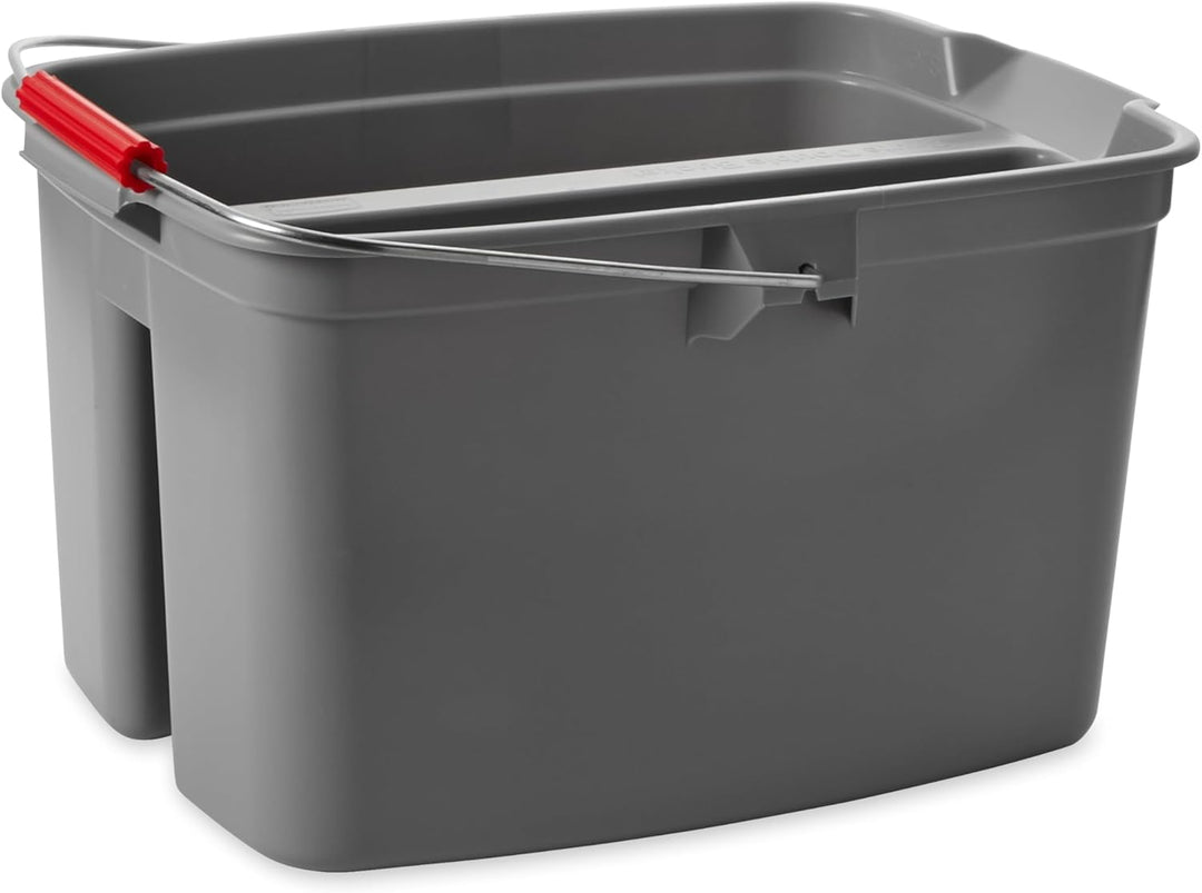 Rubbermaid Commercial Products 19qt Double Pail - Grey