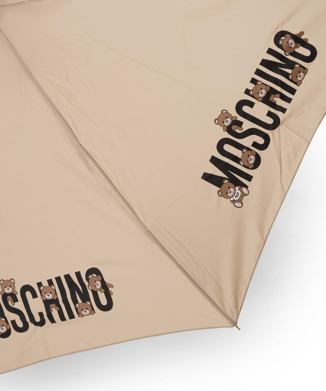 Moschino damen supermini Regenschirm dark beige