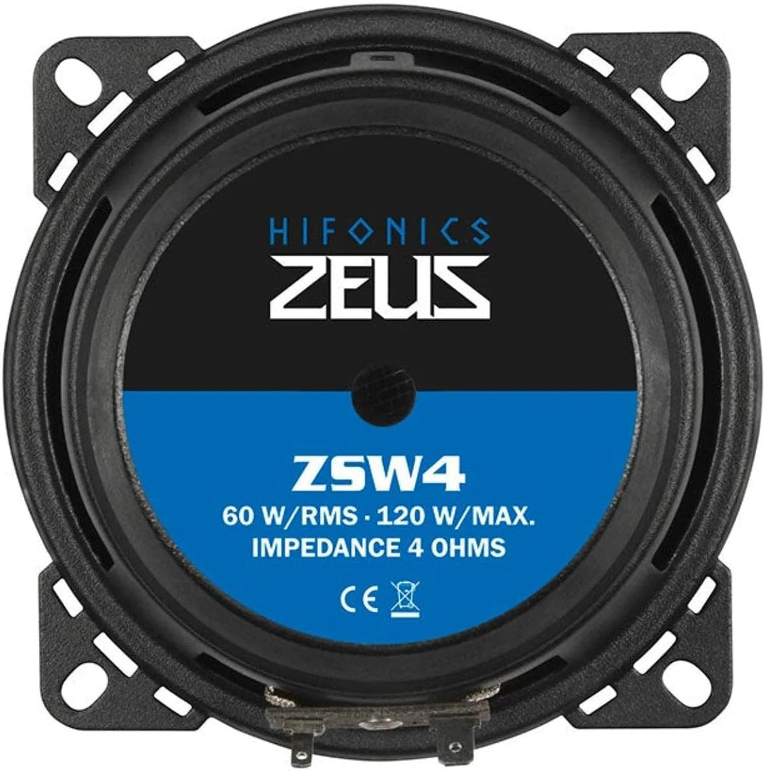 Hifonics ZSW-4 2-Wege Koaxial-Einbaulautsprecher 120W Inhalt: 1St.
