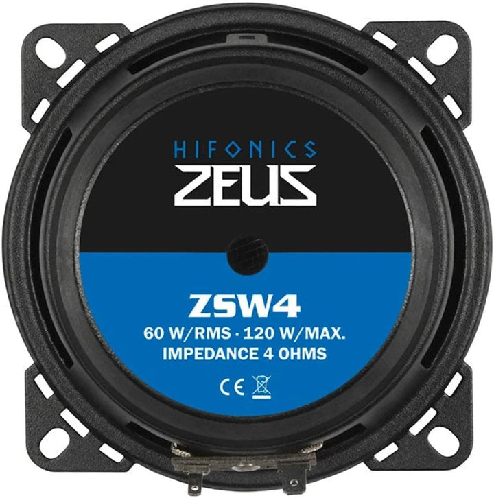 Hifonics ZSW-4 2-Wege Koaxial-Einbaulautsprecher 120W Inhalt: 1St.