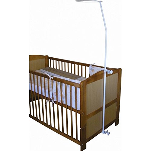 332-028-01 Universale Himmelstange/Himmelhalter Für Babybetten, weiss