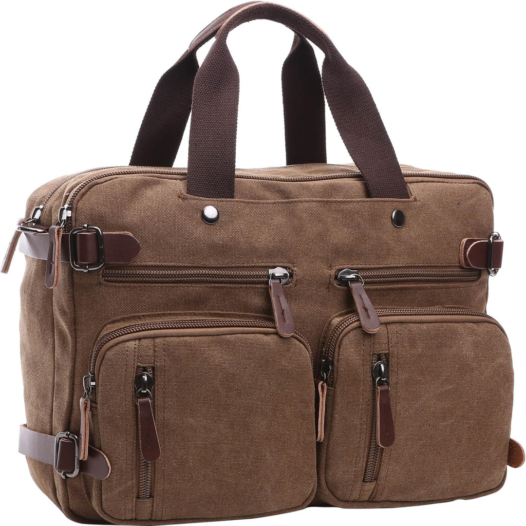 Laptop-Aktentasche, wandelbarer Rucksack, Kuriertasche, Handtasche, multifunktionaler Reiserucksack,
