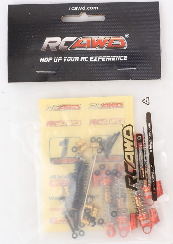 RCAWD RC Auto Stossdämpfer Für FMS FCX24 1/24 & 1/18 Stossdämpfer-Upgrades, verstellbare vordere und