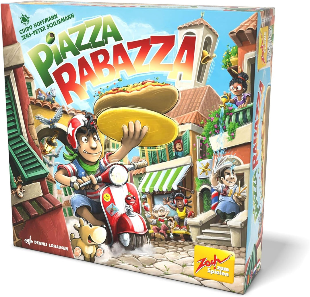 Zoch 601105182 Piazza Rabazza - Geschicklichkeitsspiel für 2 bis 4 Spieler – Das Sammelspiel für ruh