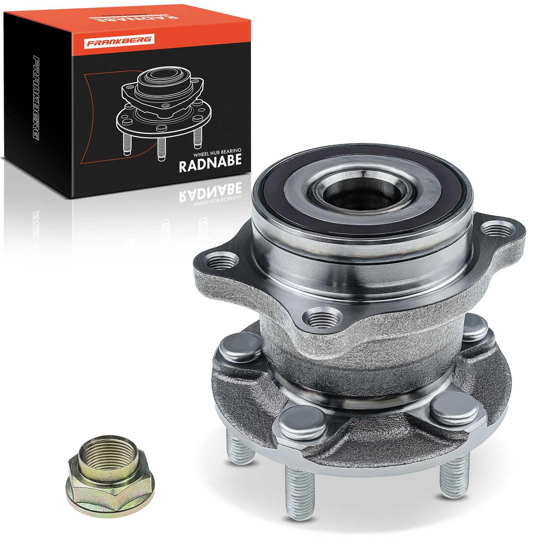 Frankberg 1x Radnabe Radlagersatz Hinterachse Kompatibel mit Forester SH 2.0L 2.5L 2008-2012 Legacy
