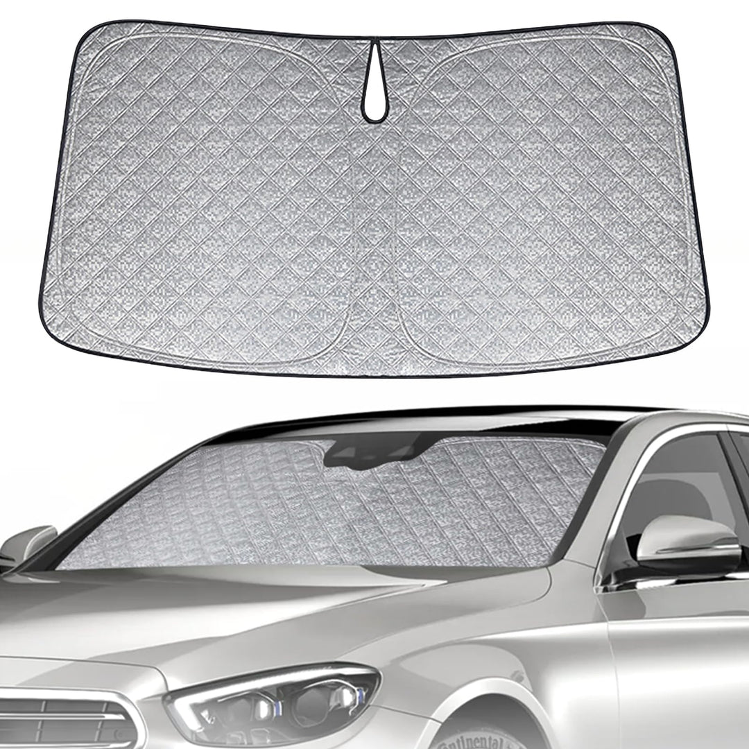 Sonnenschutz Frontscheibe Kompatibel mit Mercedes-Benz E-Class W214 2024-2025, Auto Windschutzscheib