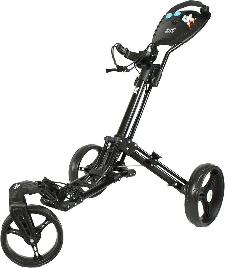 Golftrolley SL Pro 7 HAMMA Plus, Golfwagen mit innovativem 360° Spin Vorderrad (frei 360° gelagert),