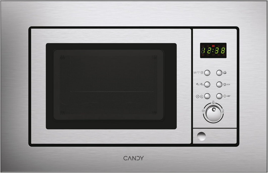 Candy MIC 201 EX Einbau-Mikrowelle / Volumen: 20 Liter / Mikrowelle: 800W / Grill: