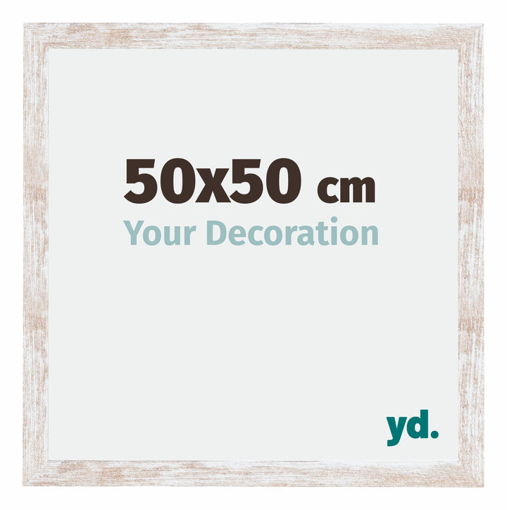yd. Your Decoration - Bilderrahmen 50,00x50,00 cm - Bilderrahmen aus MDF mit Acrylglas - Antireflex