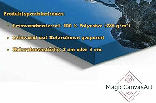 Magic Canvas Art - Bilder Dagobert Duck Pop Art Leinwandbild 1- teilig Hochwertiger Kunstdruck moder
