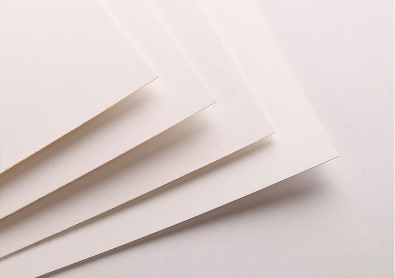 Clairefontaine 96028C Zeichenblock Pastelmat (kopfseitig geleimt, 12 Blatt, 24 x 30 cm, 360 g, mit 4