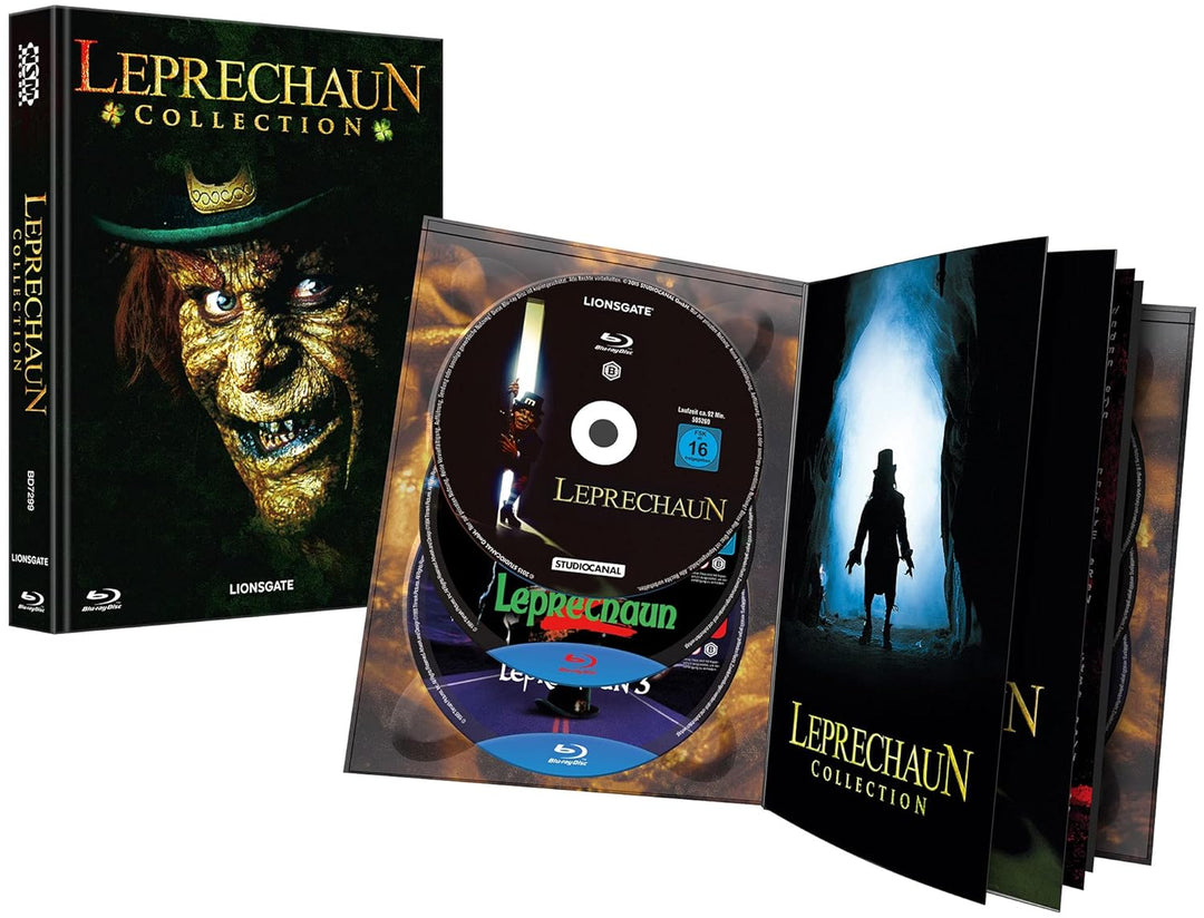 Leprechaun Collection [6 Blu-ray] - uncut - auf 500 Stück limitiertes Mediabook, Blu-ray