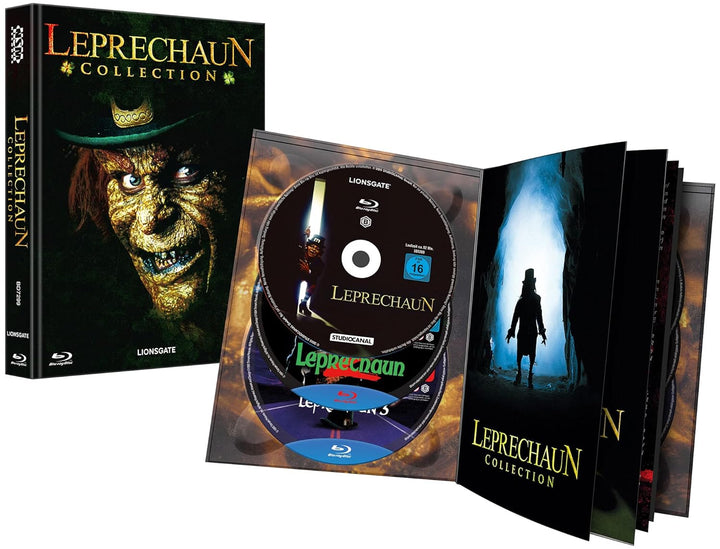 Leprechaun Collection [6 Blu-ray] - uncut - auf 500 Stück limitiertes Mediabook, Blu-ray