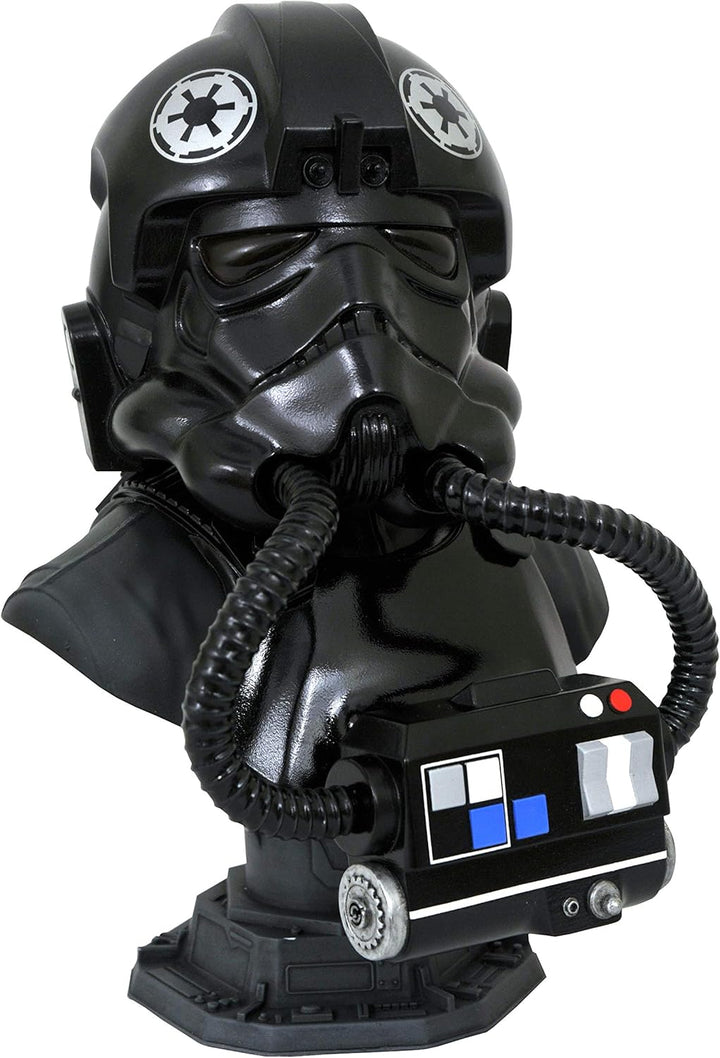Star Wars Diamond Select Toys Legends In 3D Tie Pilot 1/2 Scale Bust (Mar212002) Standard, Standard