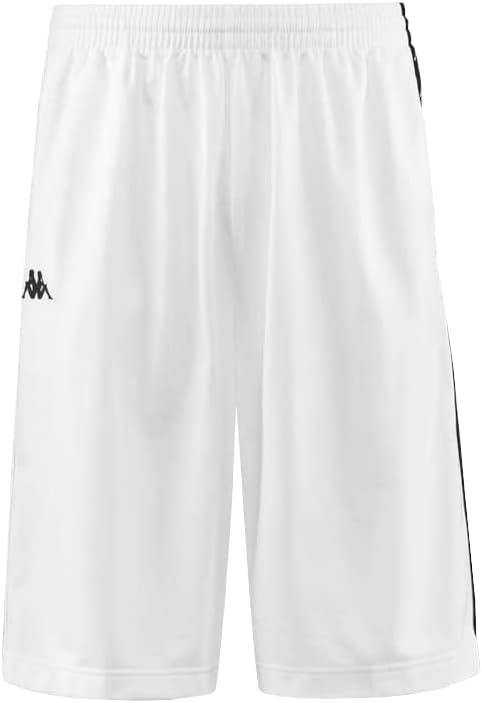 Kappa Mens 3500920-A04_XS Shorts, White