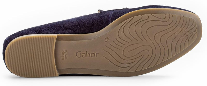 Gabor Damen Slipper, Frauen Halbschuhe 35 EU Atlantik 16, 35 EU Atlantik 16