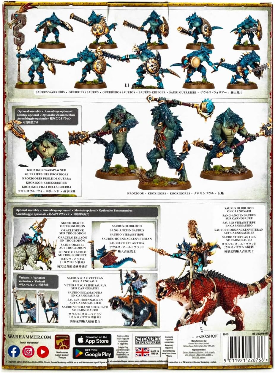 Warhammer AoS - Spearhead Seraphon, Black